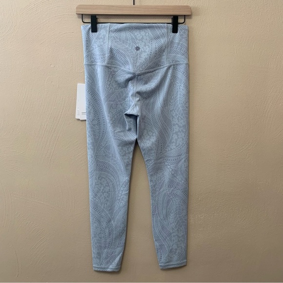 Athleta Elation Textured Tight Legging Size Small Blue NWT New - Picture 8 of 16